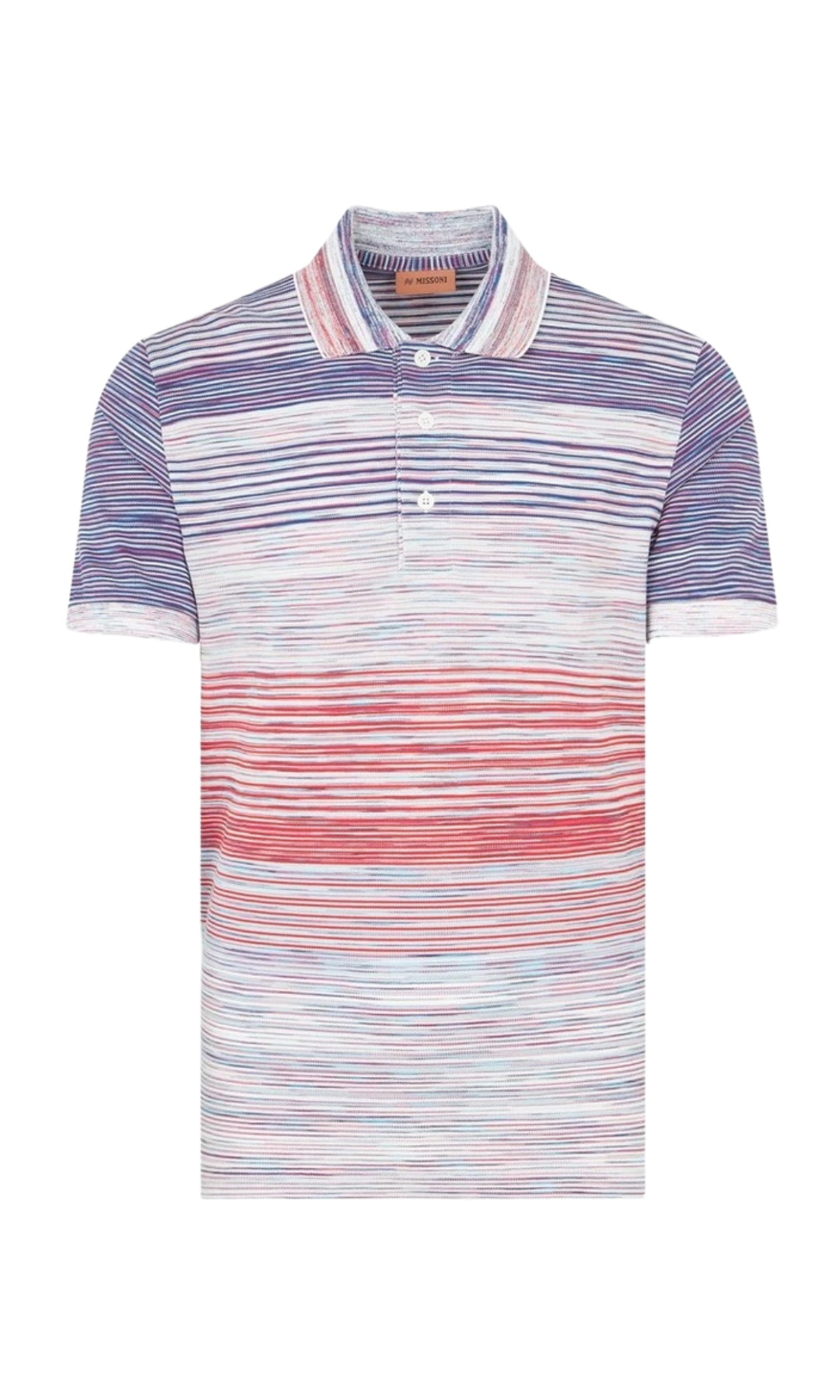 Missoni Spacedye Polo - Purple/Red